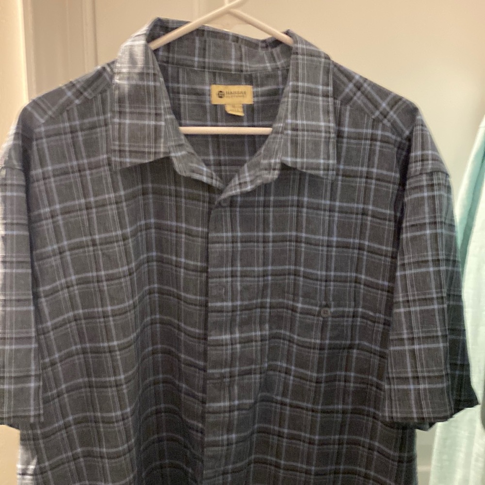 Haggar button down shirt